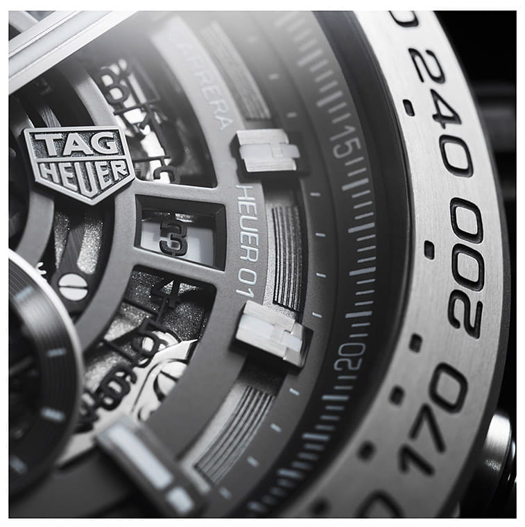 Оригинальные часы TAG Heuer TAG Heuer Carrera CAR2A8A.BF0707 механические калибр механизма  общий вид