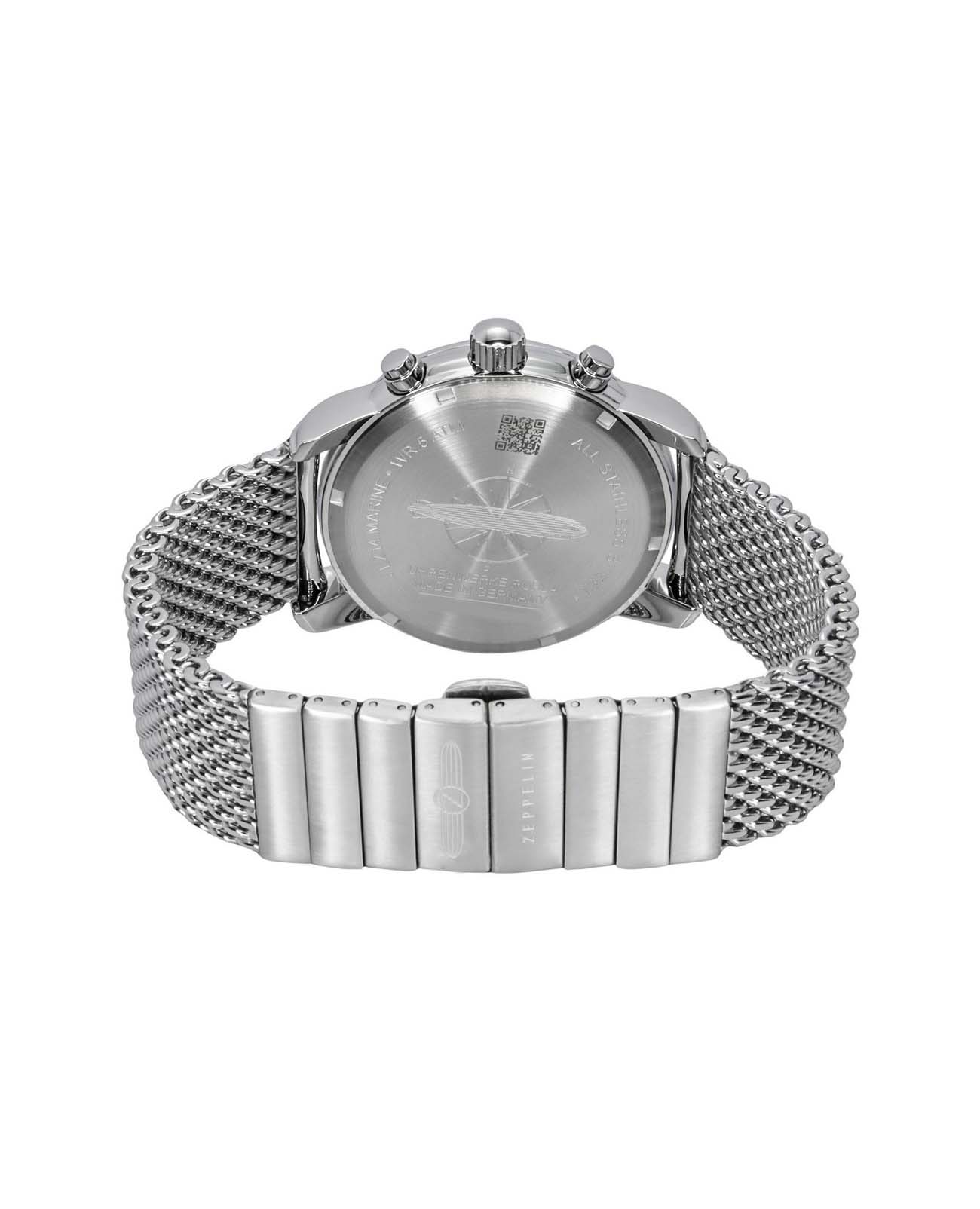 Zeppelin Zeppelin LZ14 Marine 8886M3,  германия мужские часы на браслете нержавеющая сталь боковой вид