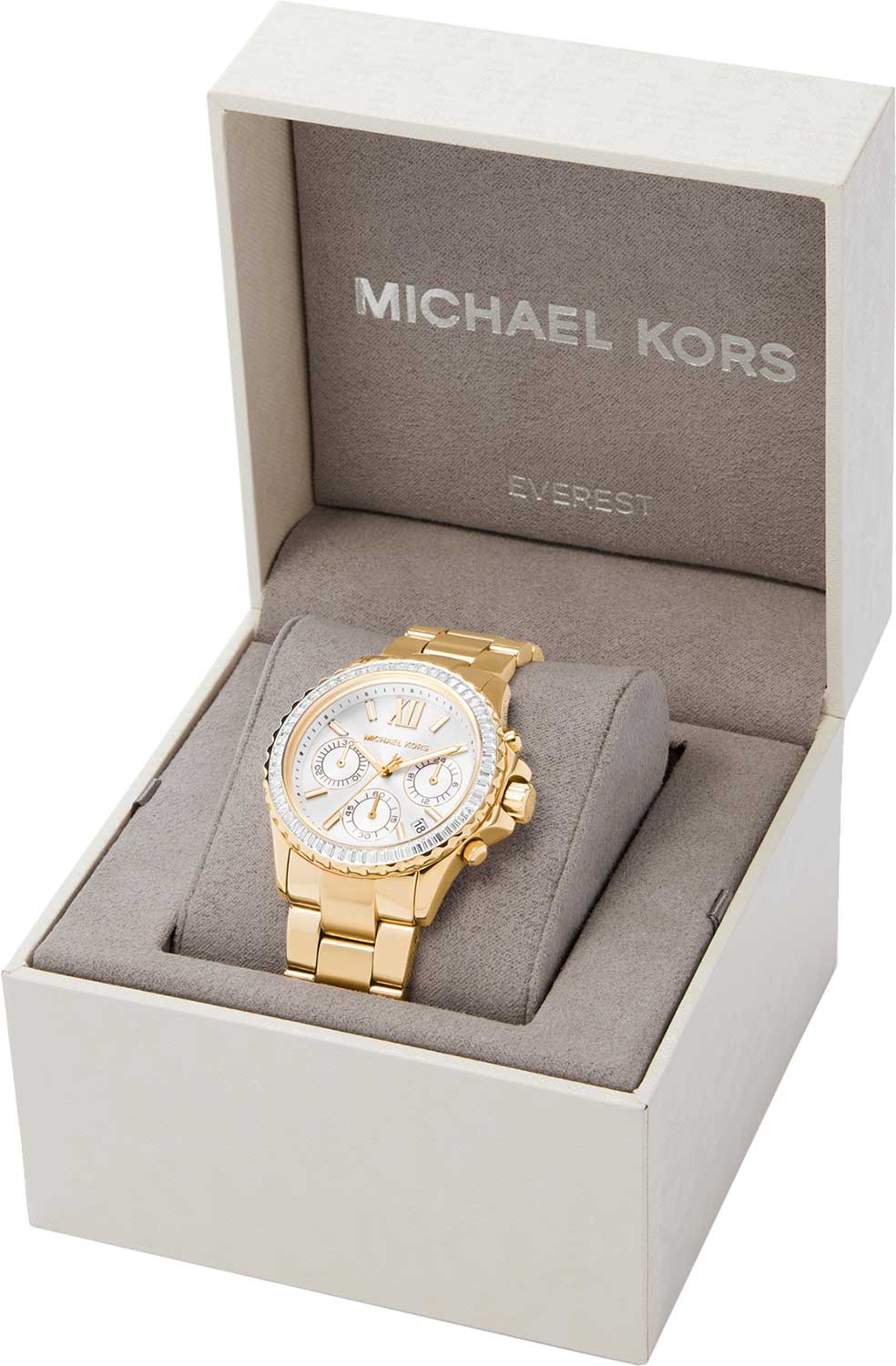 Michael Kors Michael Kors Everest MK7212 кварцевые женские часы часы крупный план розовый циферблата
