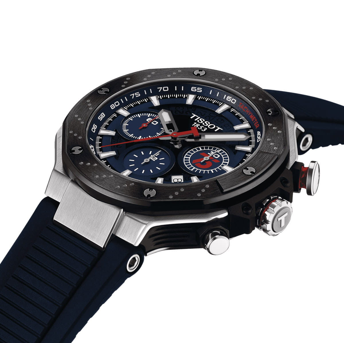 Tissot Tissot T-Race MotoGP™ Automatic Chronograph 2024 Limited Edition T141.427.27.041.00 T Race - задняя крышка сталь металл корпуса, швейцария часы