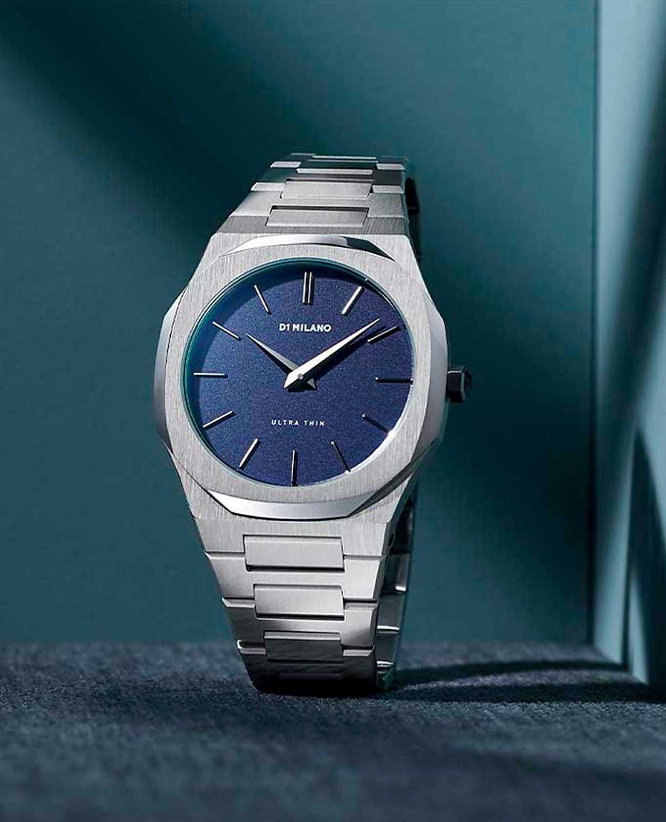 Оригинальные часы D1 Milano D1 Milano Ultra Thin UTBU01 кварцевые калибр механизма miyota 1l22 общий вид