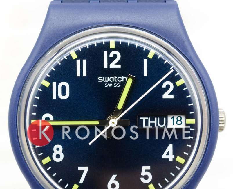 Swatch Swatch Gent Biosourced Standard SO28N702, gent швейцария женские часы на браслете биоматериал боковой вид