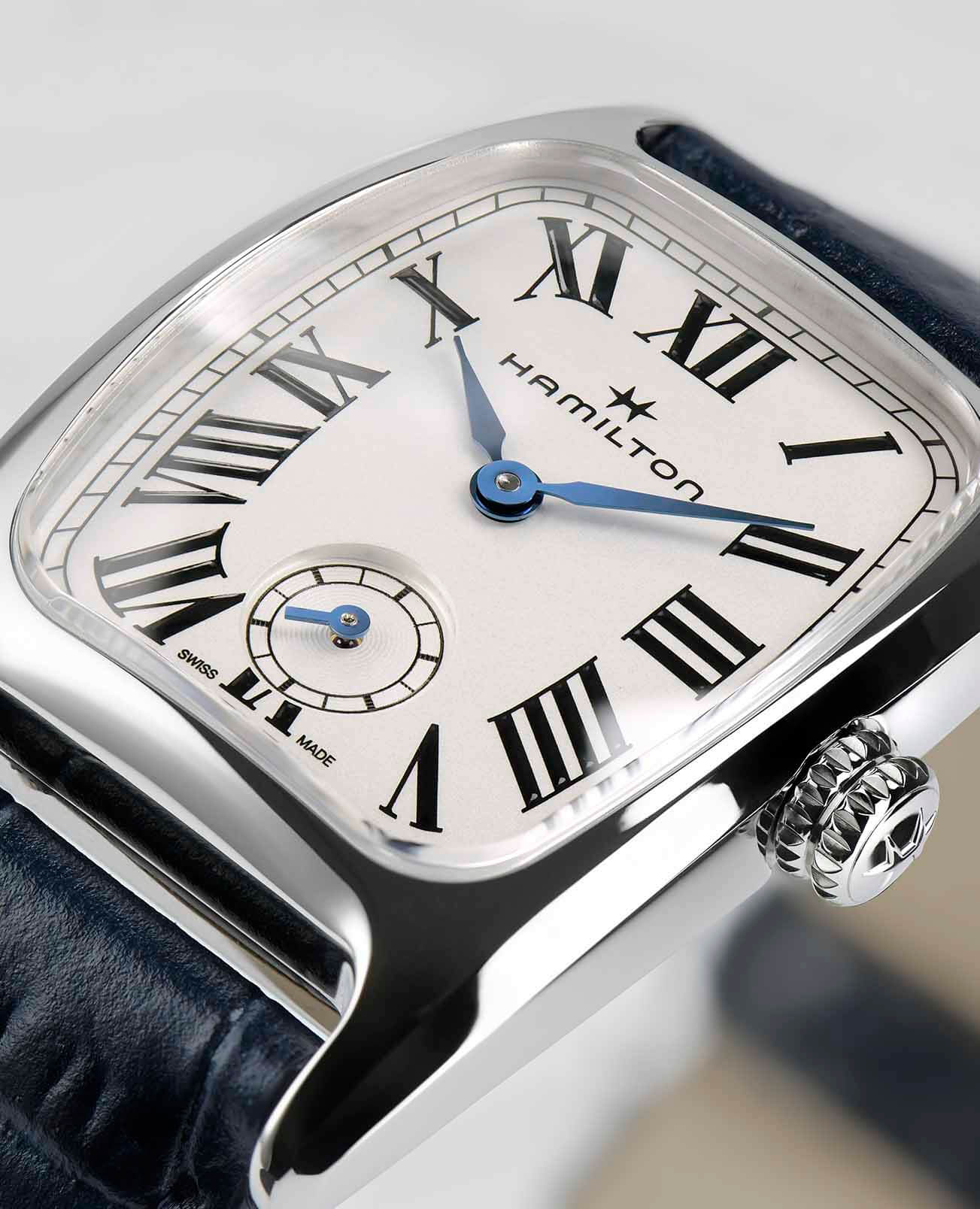 Оригинальные часы Hamilton Hamilton American Classic Boulton Small Second Quartz H13321611 кварцевые калибр механизма eta 980.163 общий вид