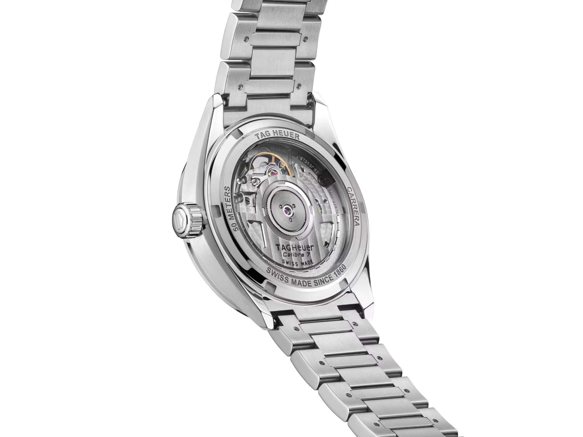 TAG Heuer TAG Heuer Carrera Date WBN2319.BA0001, carrera швейцария женские часы на браслете нержавеющая сталь боковой вид