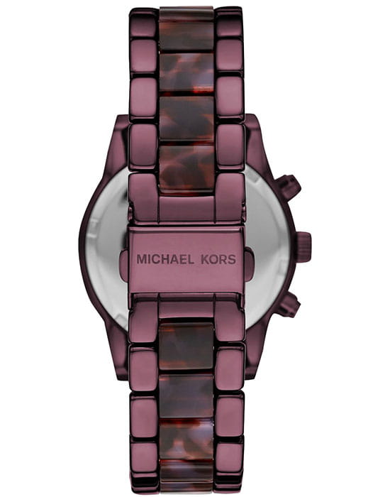 Michael Kors Michael Kors Runway Slim MK6720,  сша женские часы на браслете сталь с ip покрытием боковой вид