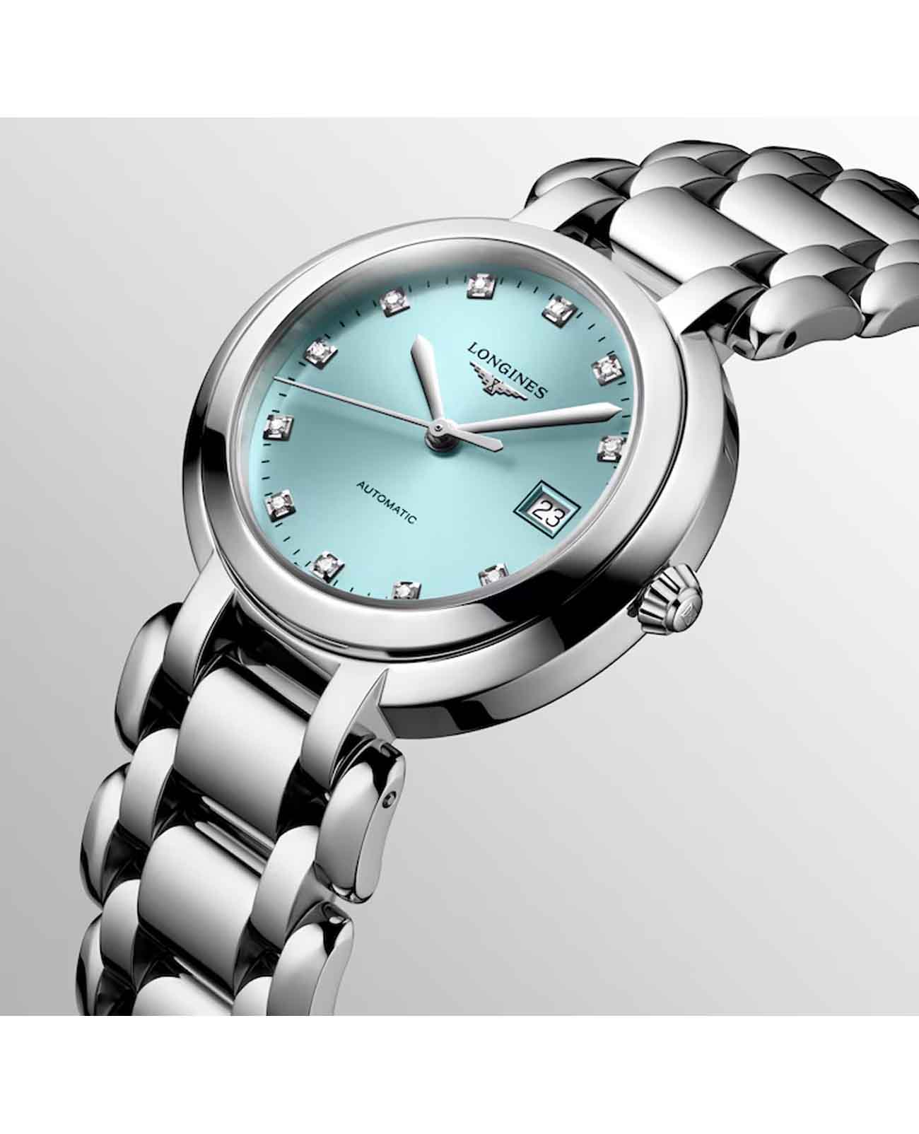 Оригинальные часы Longines Longines PrimaLuna L8.113.4.90.6 механические калибр механизма l592 общий вид