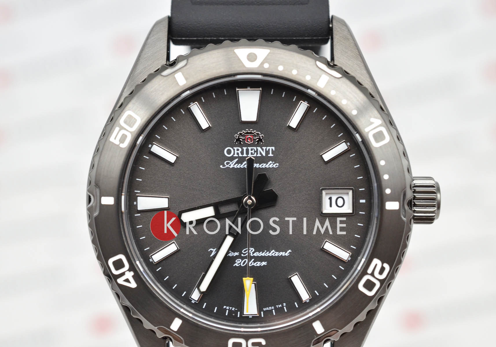 Orient Orient Diving Sport Automatic RA-AC0Q10N (RN-AC0Q10N), diving sport automatic япония мужские часы на браслете силикон боковой вид