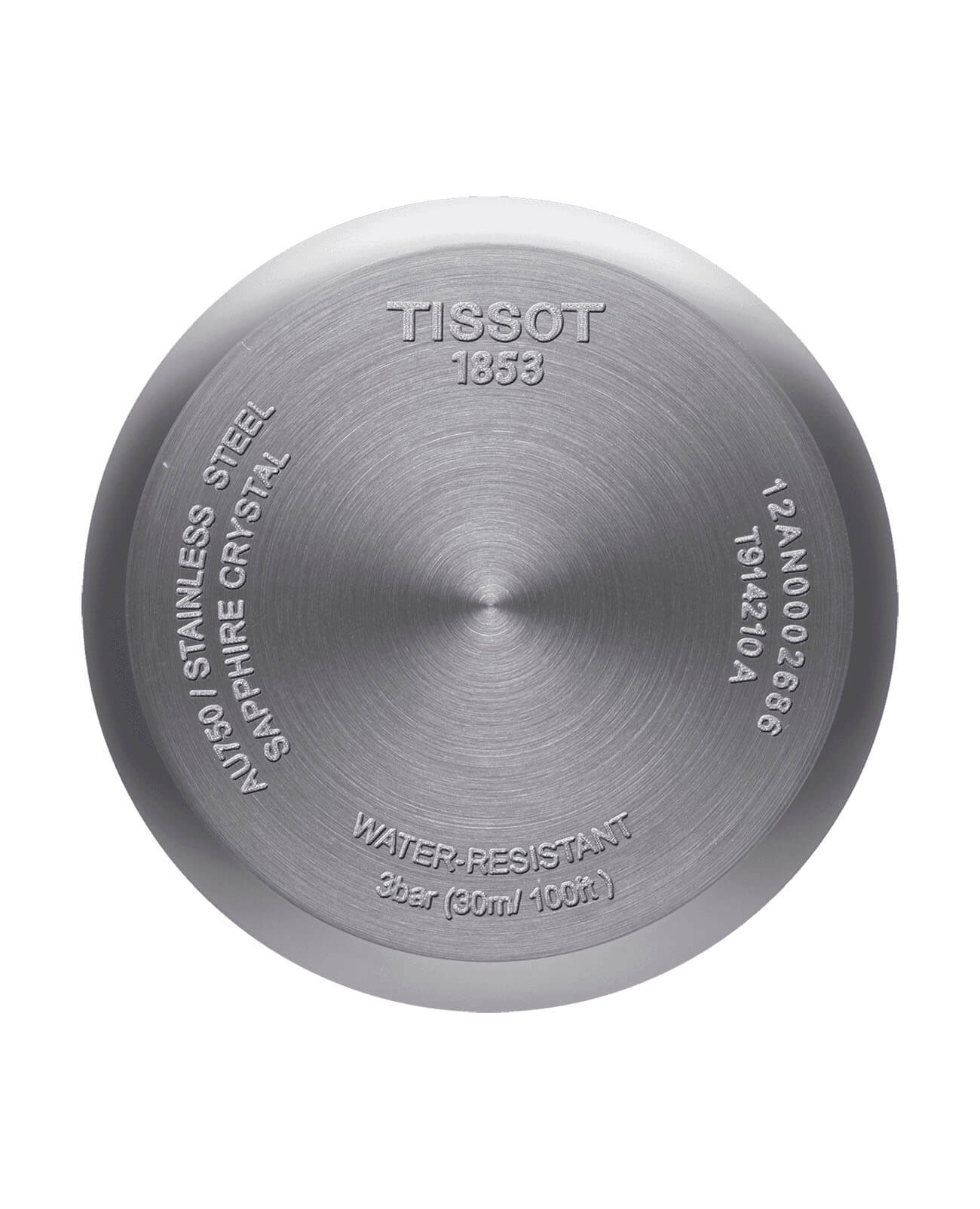 Tissot Tissot Rose Dream Lady 18K Gold T914.210.46.116.00 , наручные женские часы фото под углом