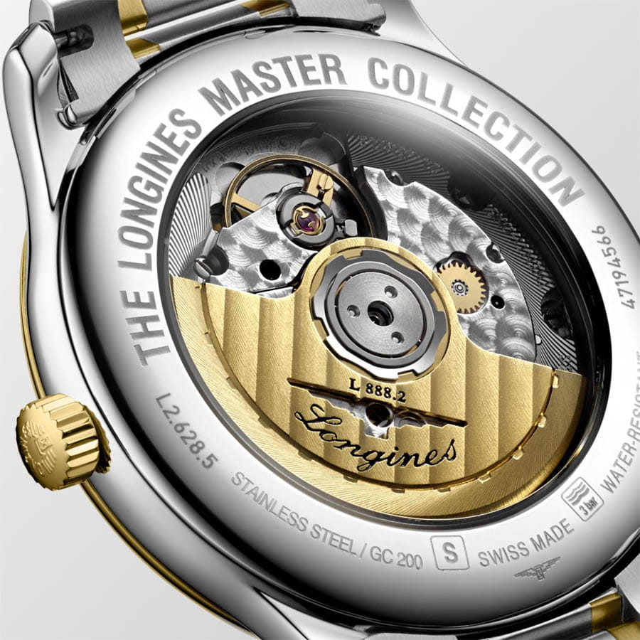 Оригинальные часы Longines Longines Master Collection L2.628.5.12.7 механические калибр механизма l619/888 общий вид