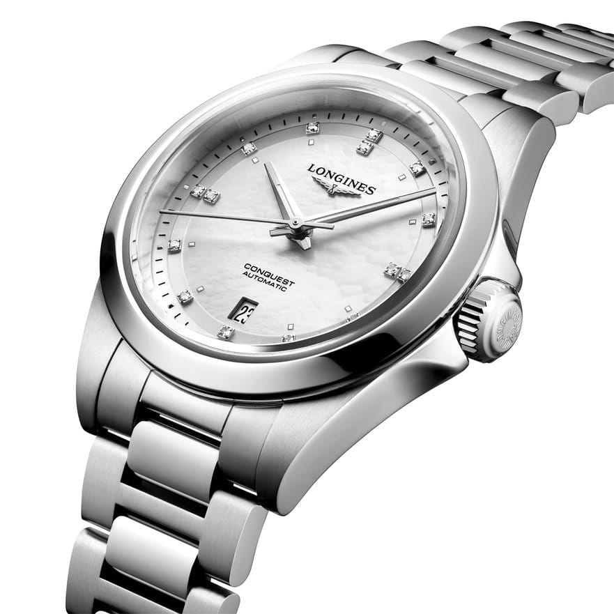 Longines Longines Conquest L3.320.4.87.6  - задняя крышка сталь металл корпуса, швейцария часы