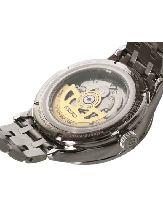 Seiko Seiko Presage SSA395J1, presage япония мужские часы на браслете нержавеющая сталь боковой вид