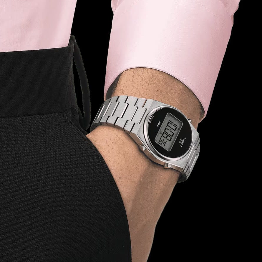 Tissot Tissot PRX Digital T137.263.11.050.00 , наручные мужские часы фото под углом