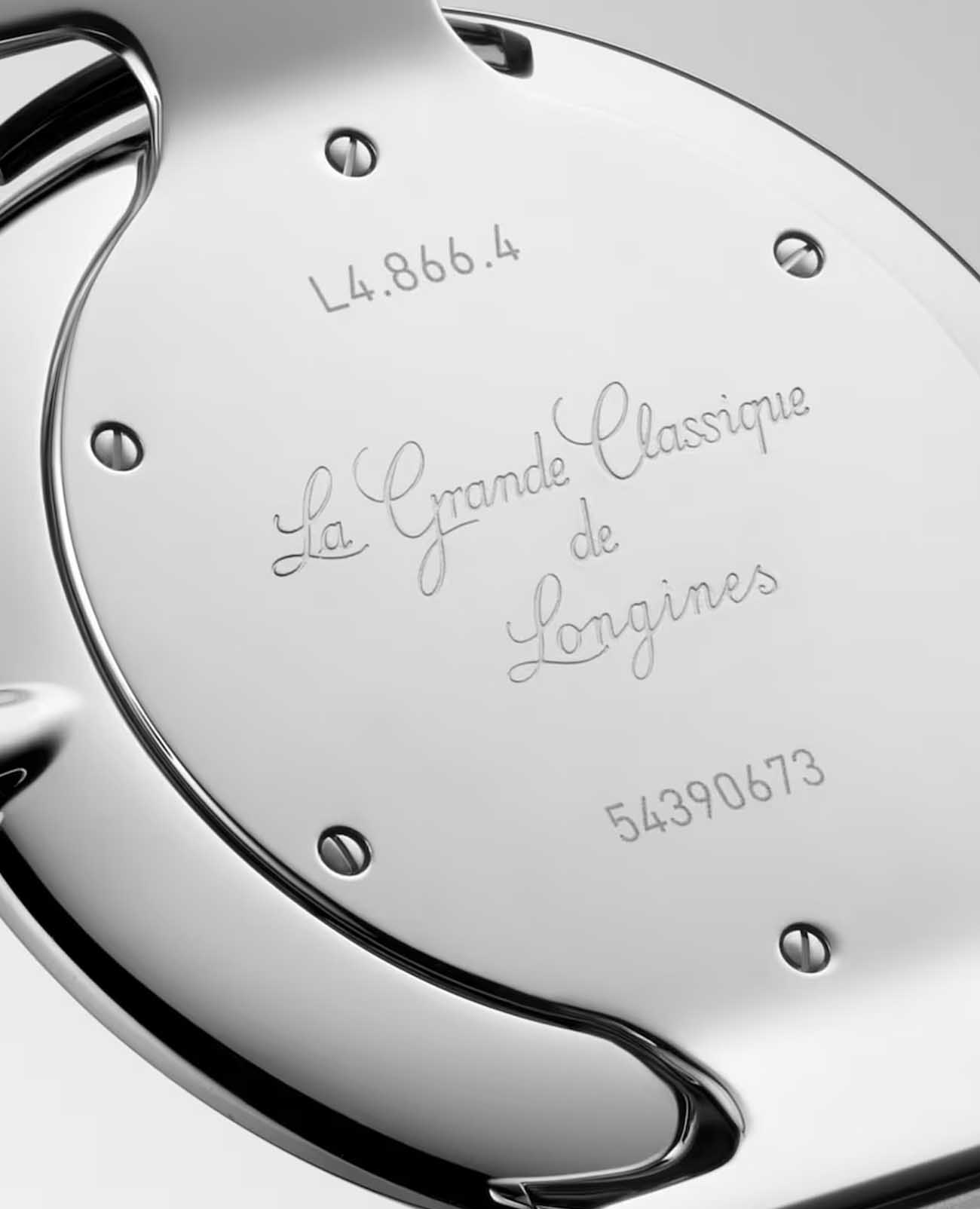 Longines Longines La Grande Classique L4.866.4.11.6 кварцевые женские часы часы крупный план белый циферблата