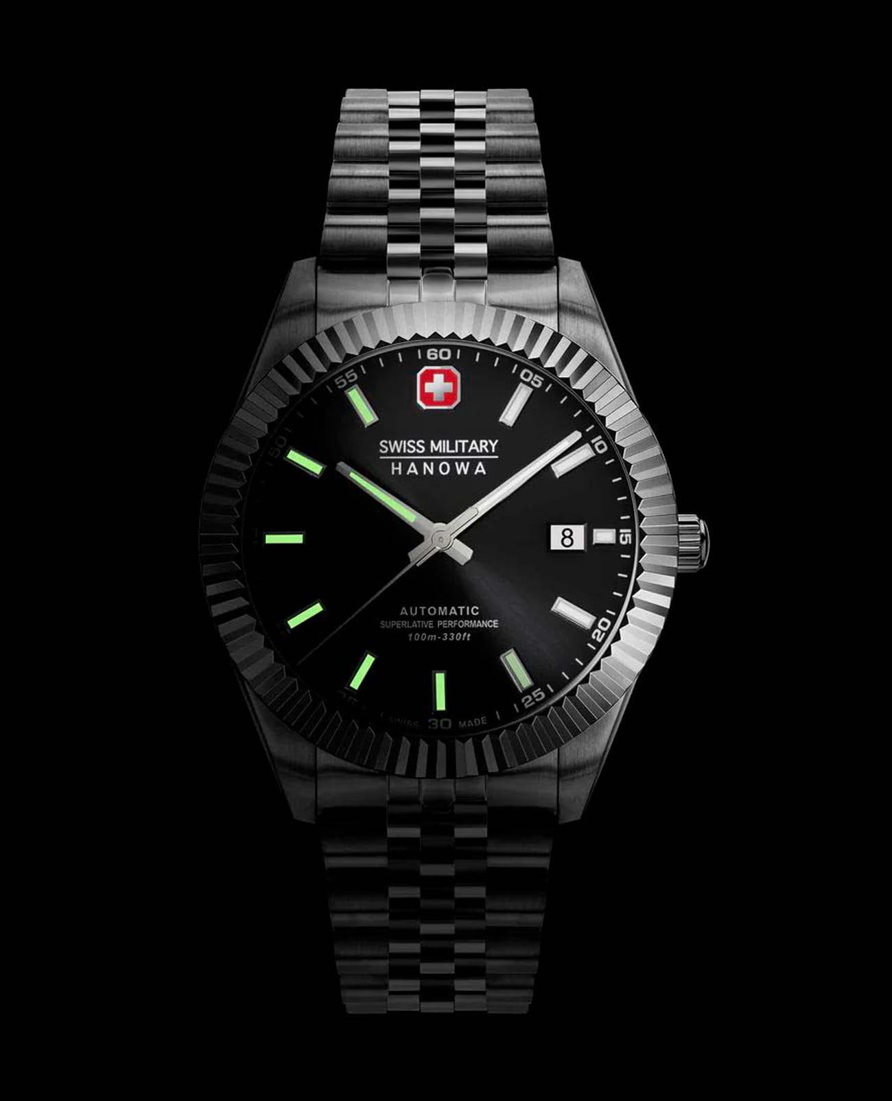 Swiss Military Hanowa Swiss Military Hanowa Diligenter SMWGL0002101 швейцария наручные мужские часы заводная головка с логотипом Swiss Military Hanowa