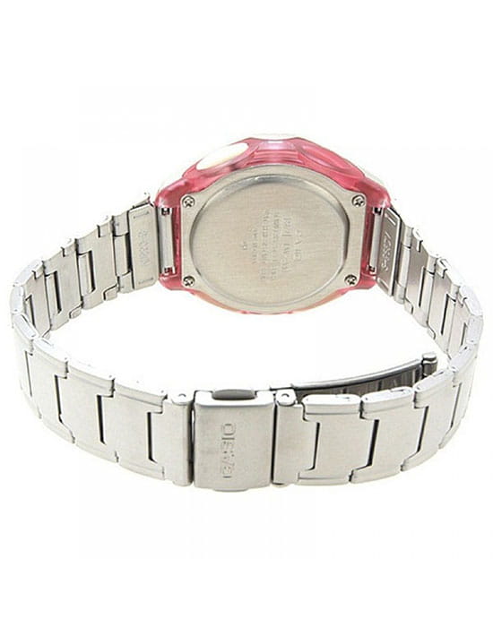 Casio Casio Collection LW-200D-4A женские часы розовый циферблат на запястье