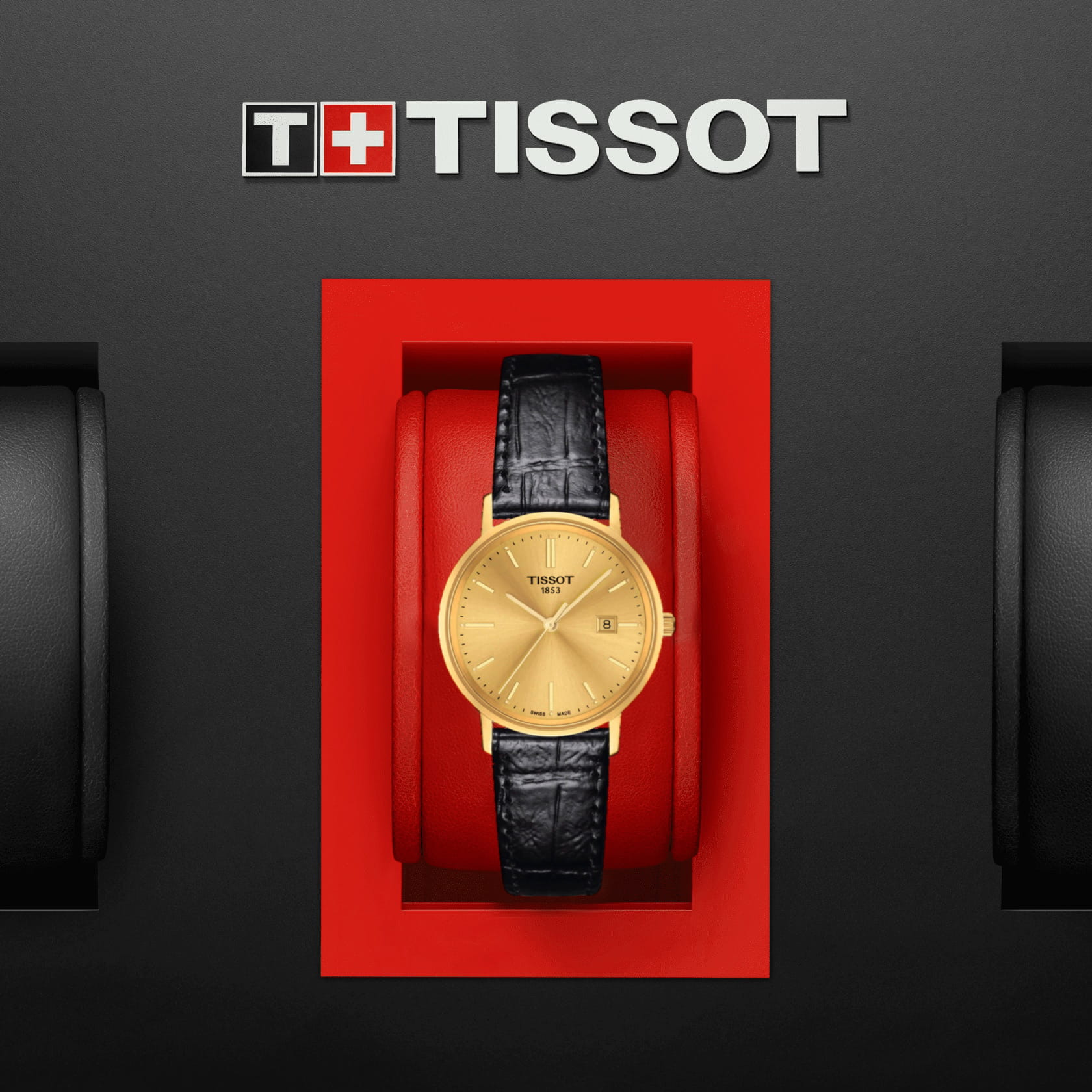 Tissot Tissot Goldrun Sapphire Lady 18K Gold T922.210.16.021.00 , наручные женские часы фото под углом