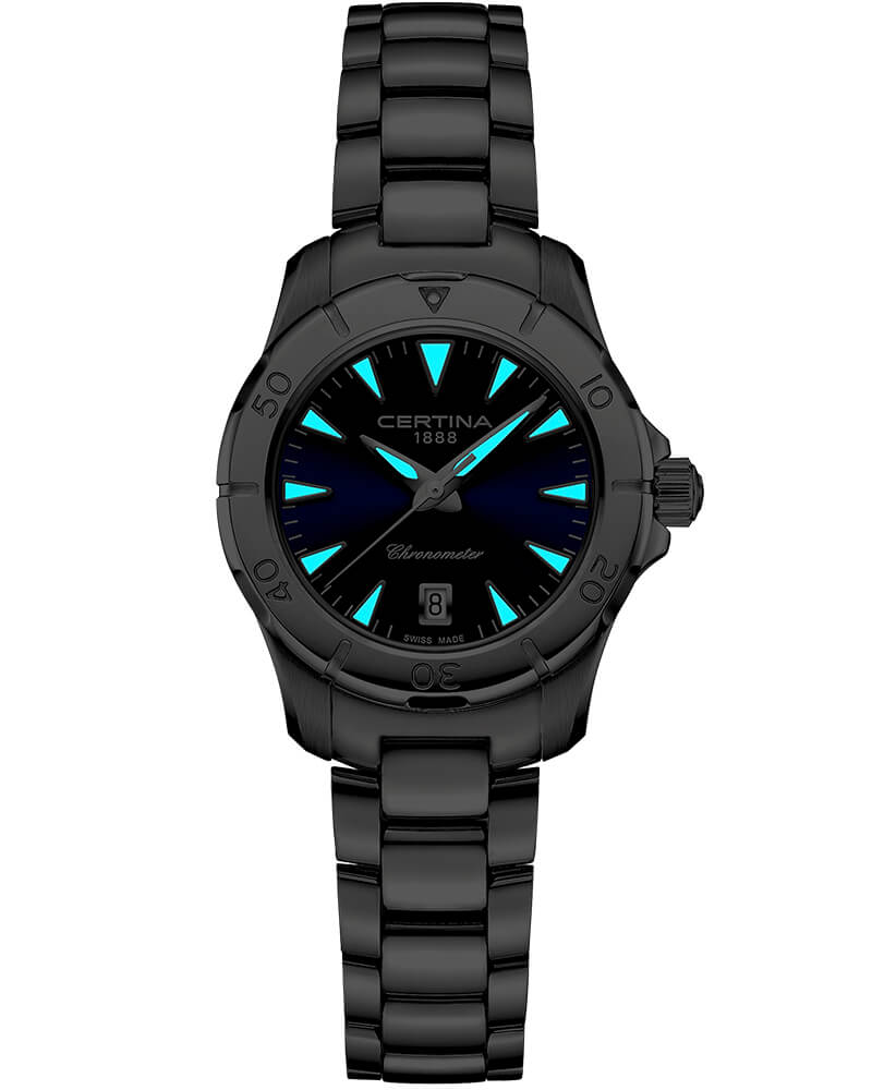 Certina Certina DS Action Lady C032.951.11.041.00 DS Action, наручные женские часы фото под углом