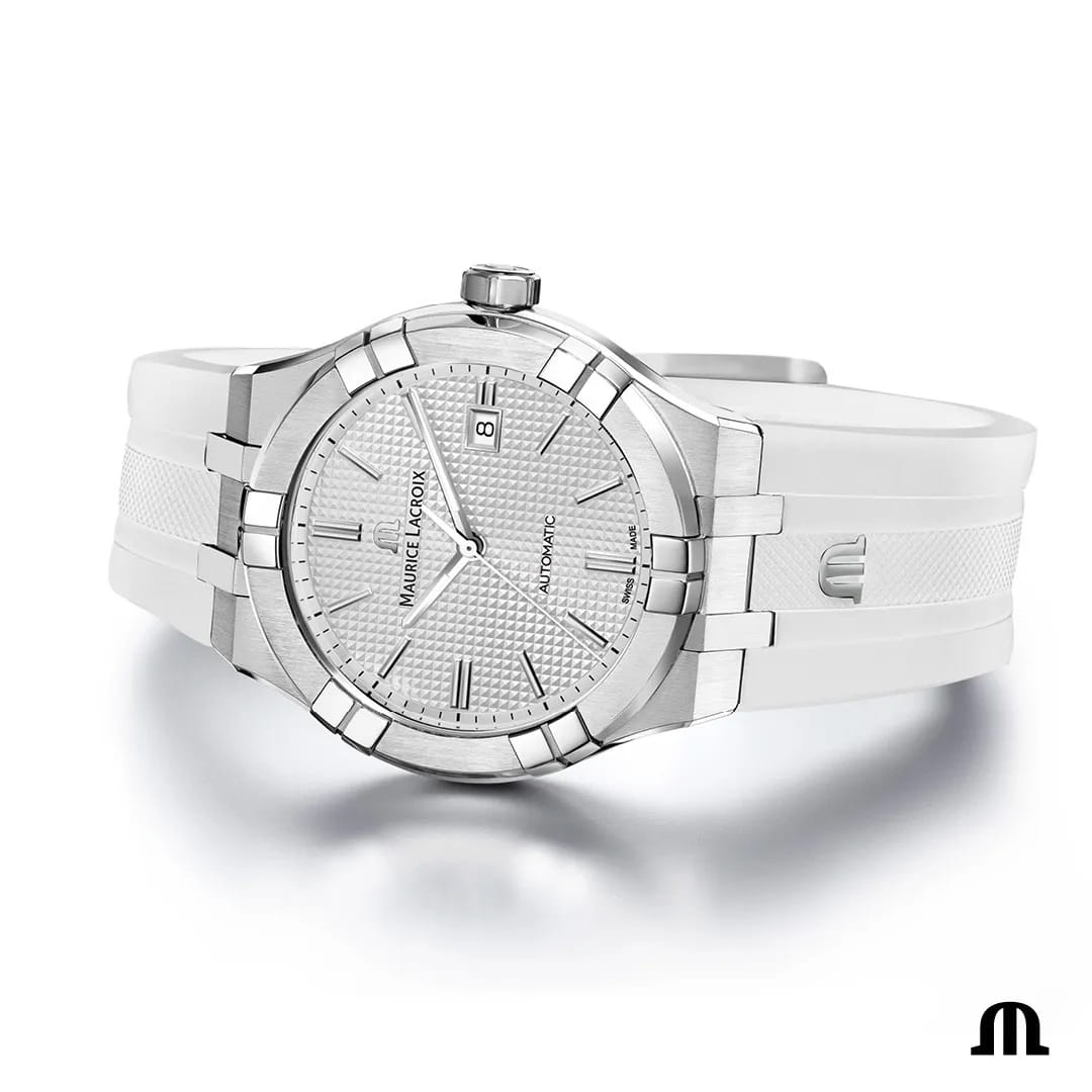 Maurice Lacroix Maurice Lacroix Aikon Automatic AI6008-SS00B-130-G , наручные мужские часы фото под углом