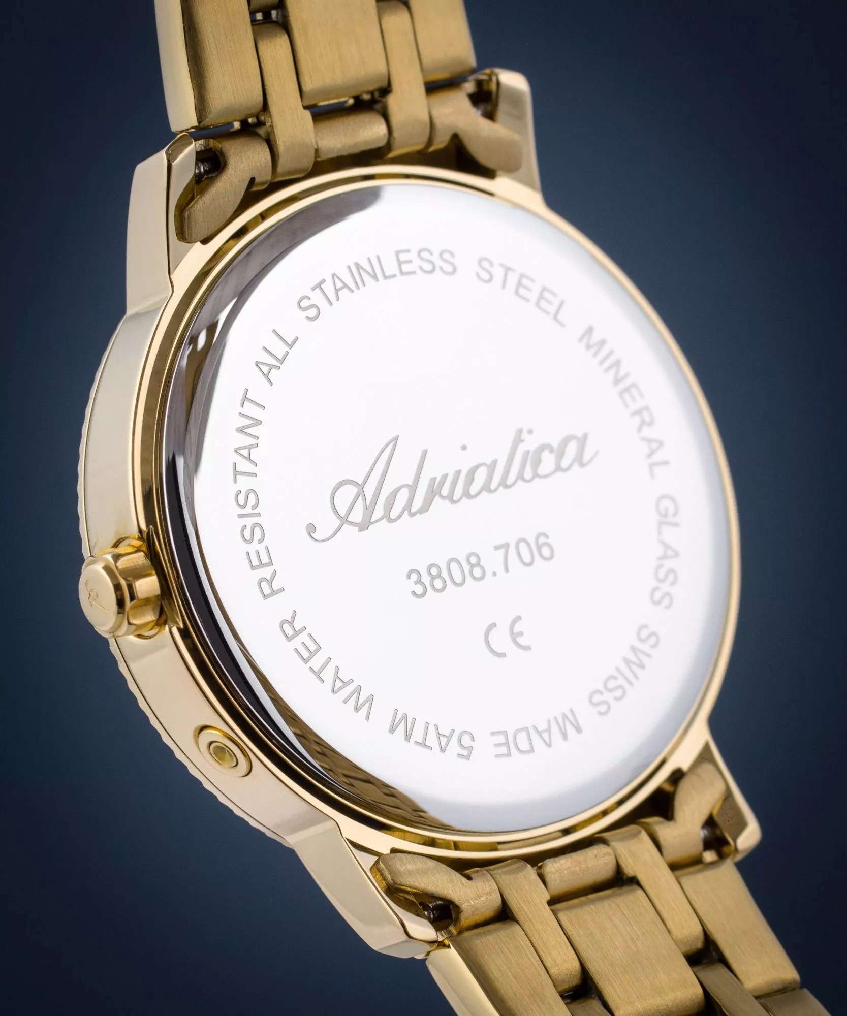 Adriatica Adriatica Moonphase A3808.1117QF , наручные женские часы фото под углом