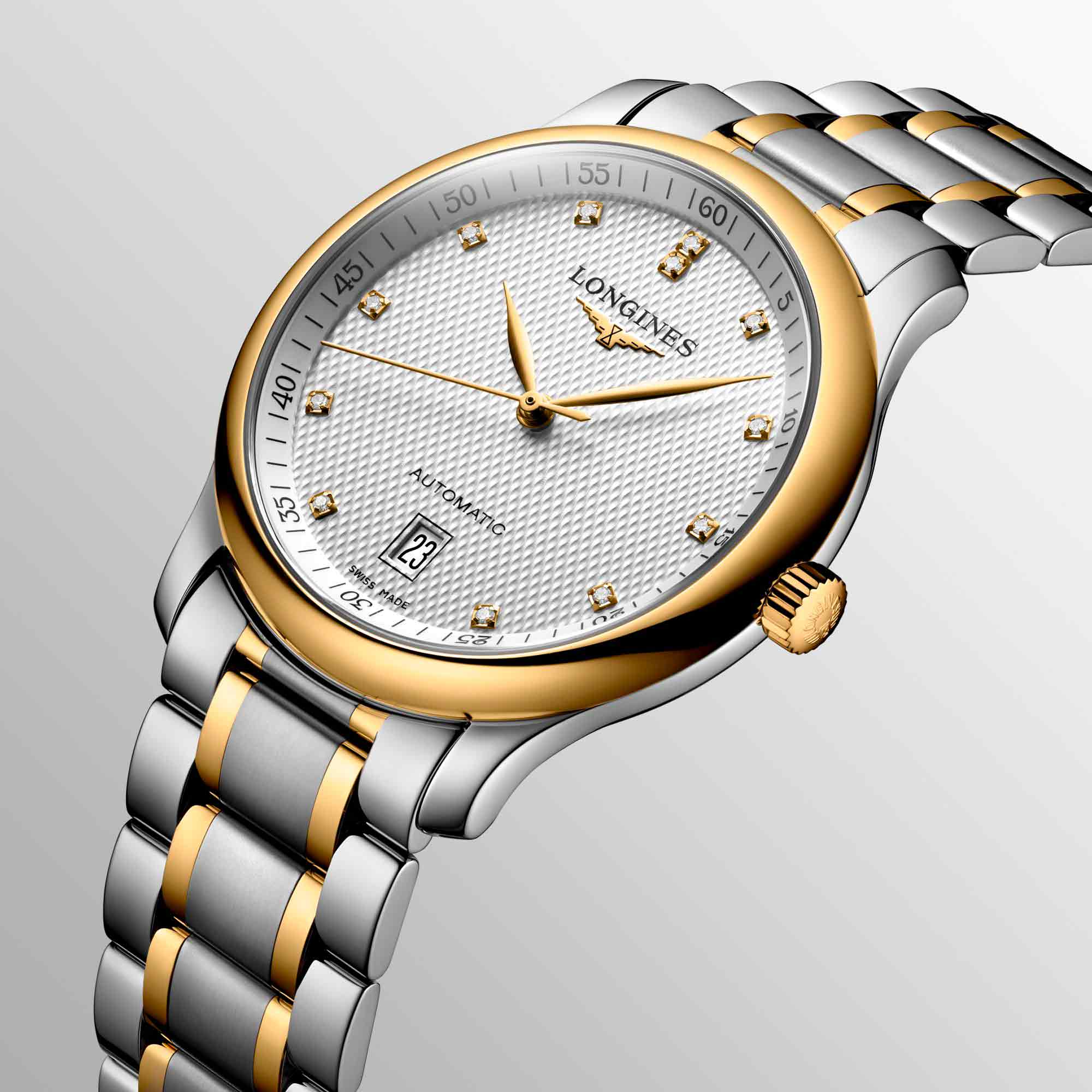 Оригинальные часы Longines Longines Master Collection L2.628.5.77.7 механические калибр механизма l888 общий вид