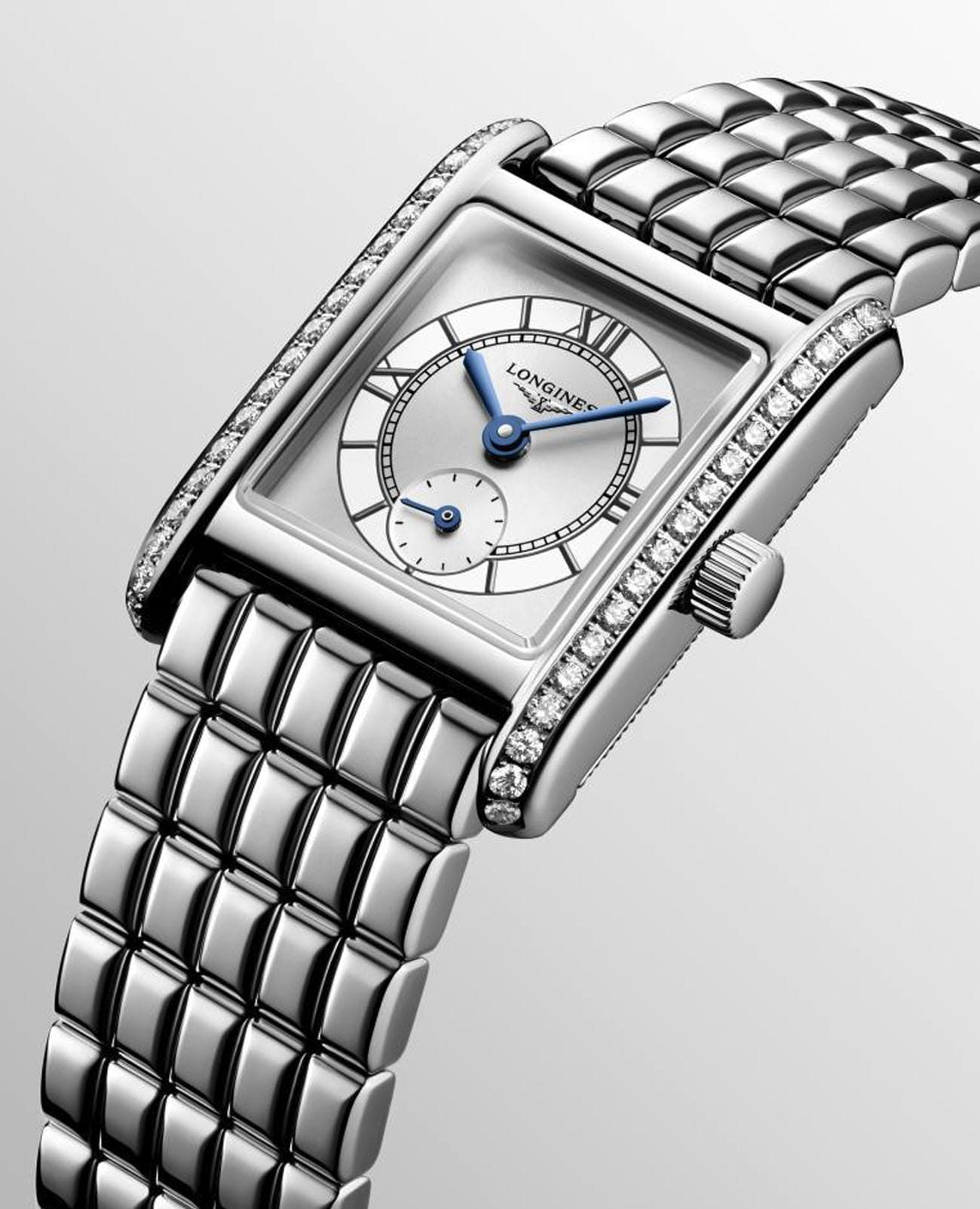 Longines L52000756 женские часы застежка крупным планом