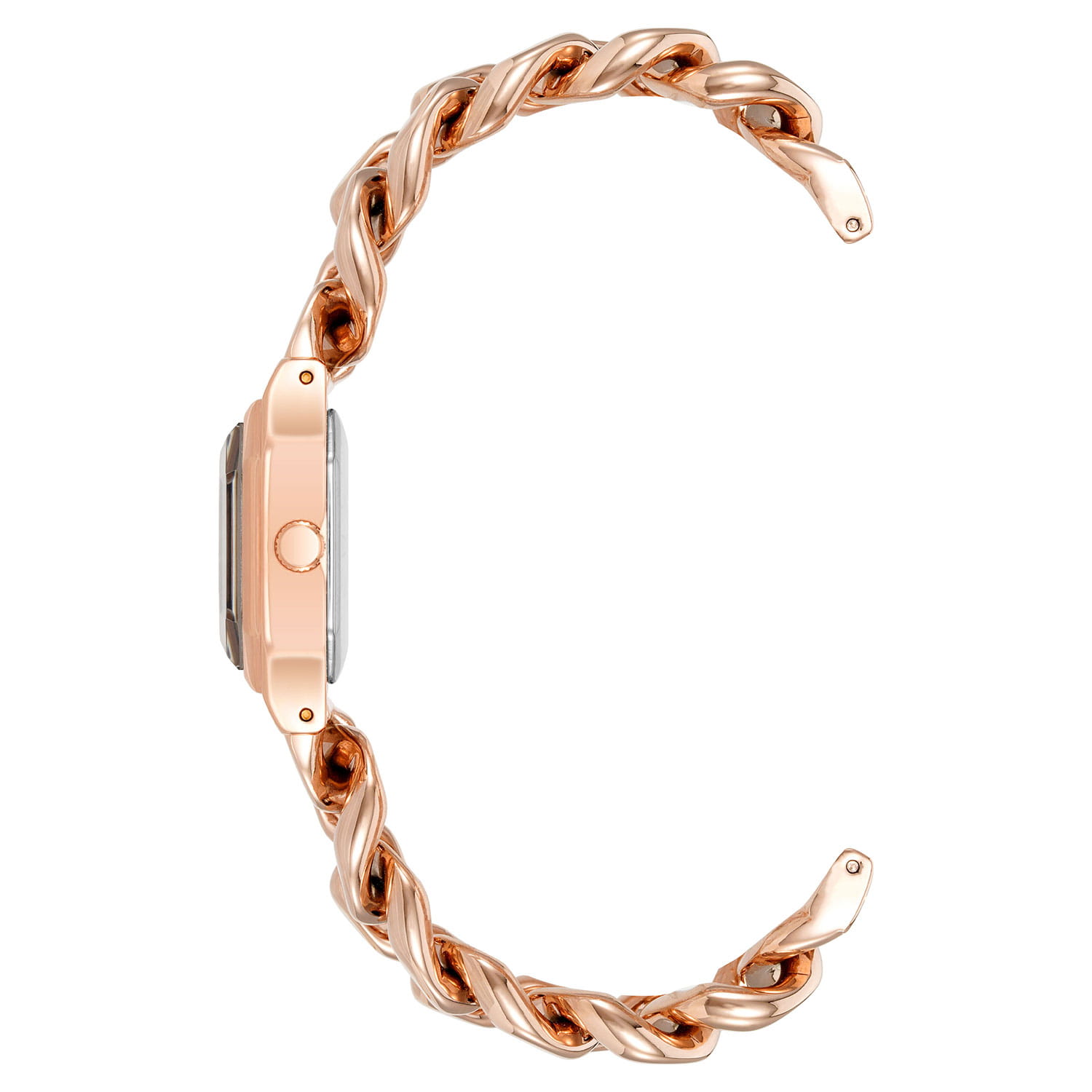 Anne Klein Anne Klein Chain Reaction 4002GNRG , наручные женские часы фото под углом