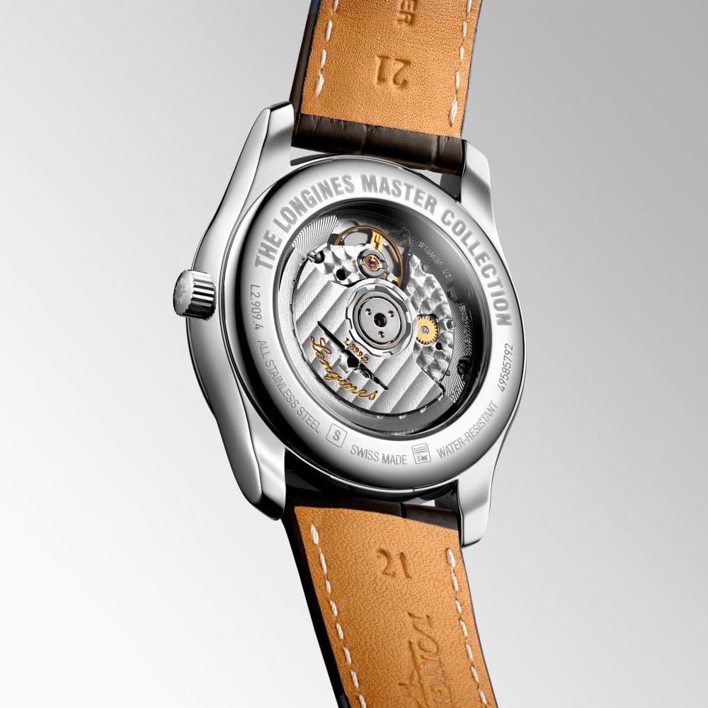 Longines Longines Master Collection L2.909.4.51.7 мужские часы черный циферблат на запястье
