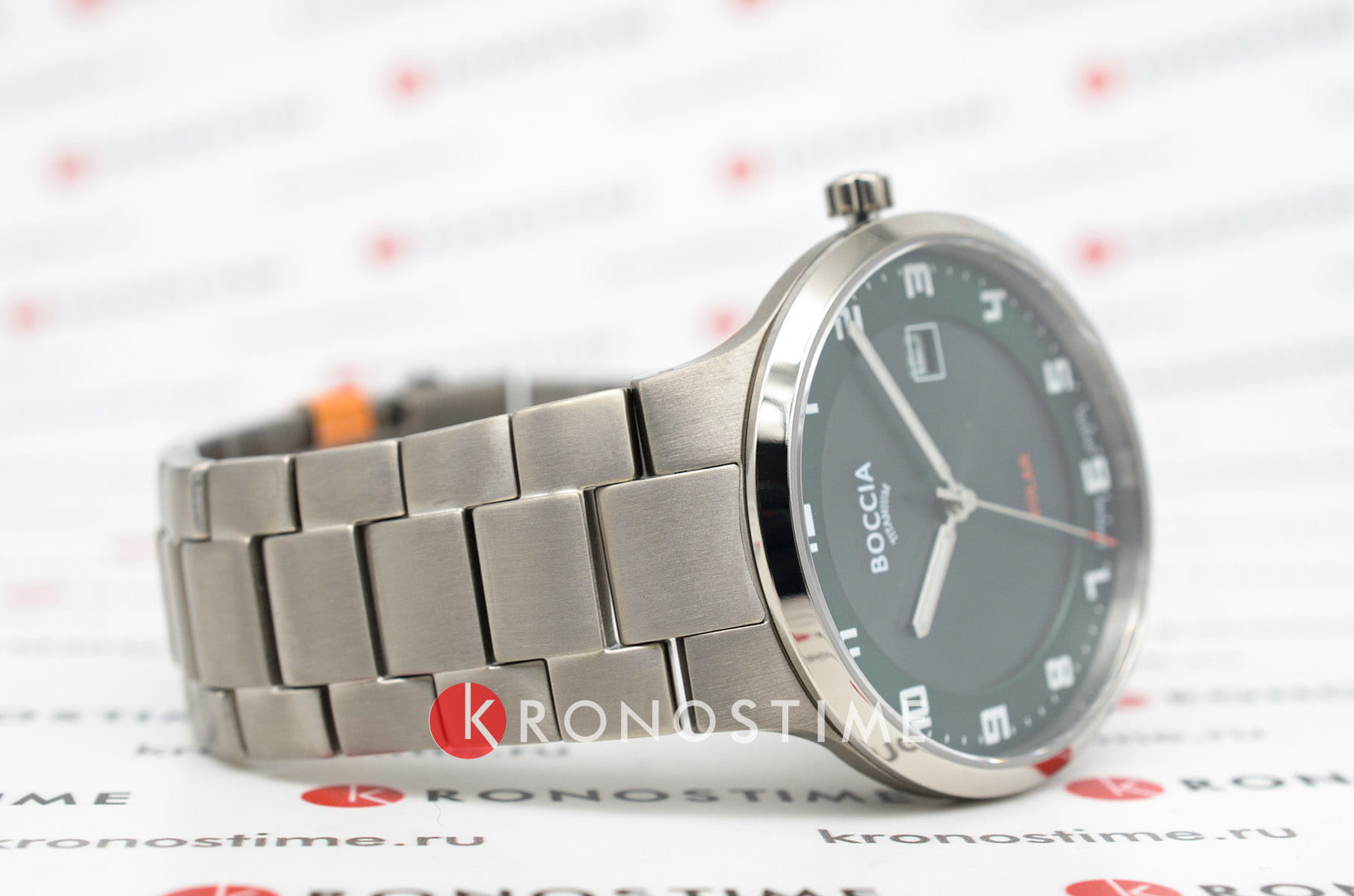 Boccia Titanium Boccia Titanium Circle-Oval 3652-04,  германия мужские часы на браслете титановый боковой вид