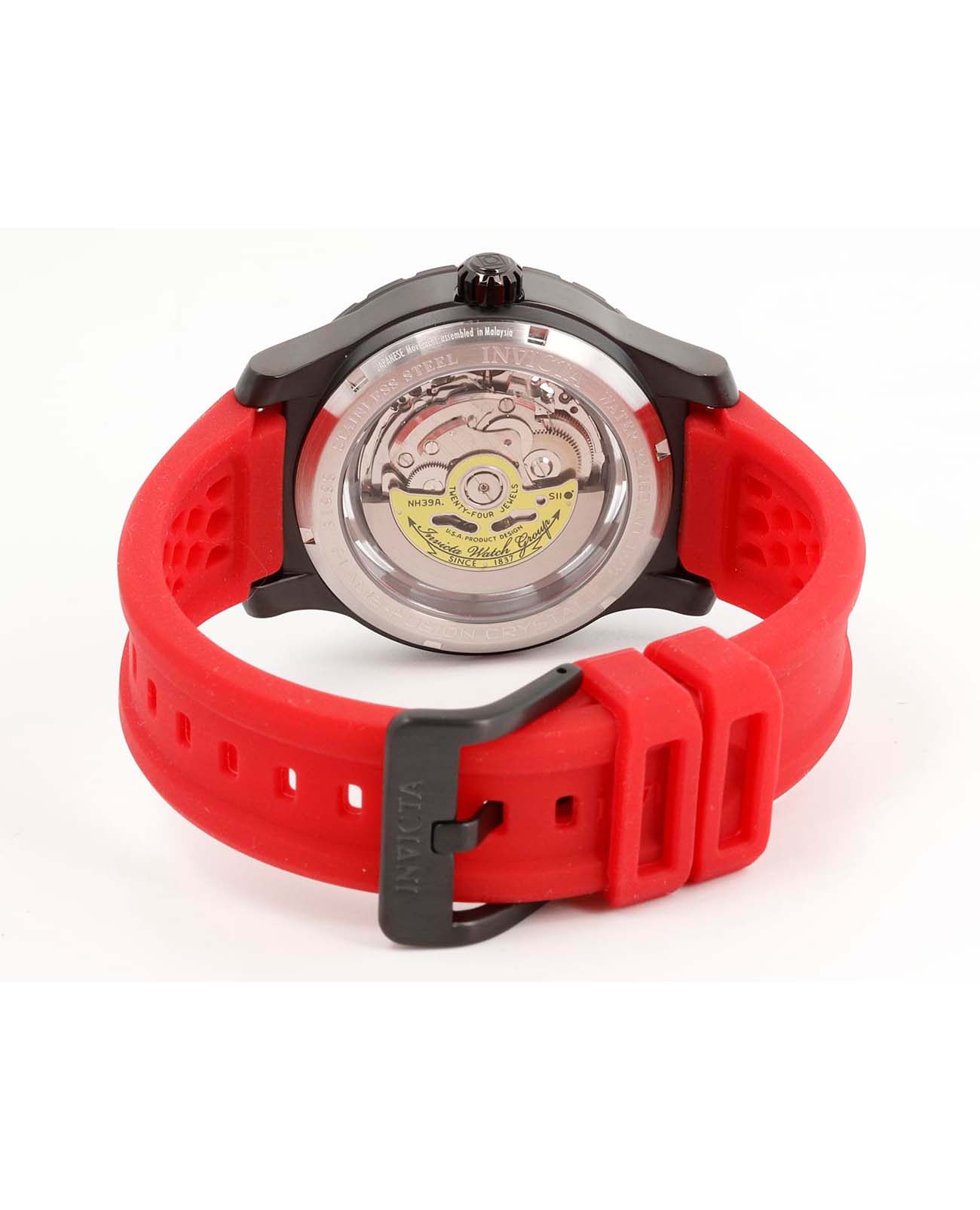 Invicta Invicta Specialty IN31988 механические мужские часы часы крупный план цветной циферблата