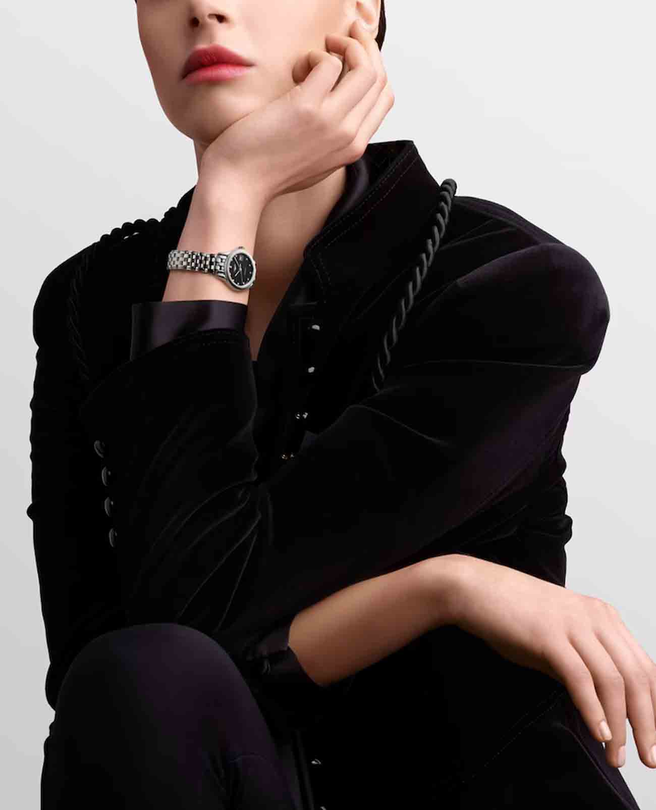 Оригинальные часы Longines Longines Flagship L4.274.4.57.6 механические калибр механизма l592 общий вид