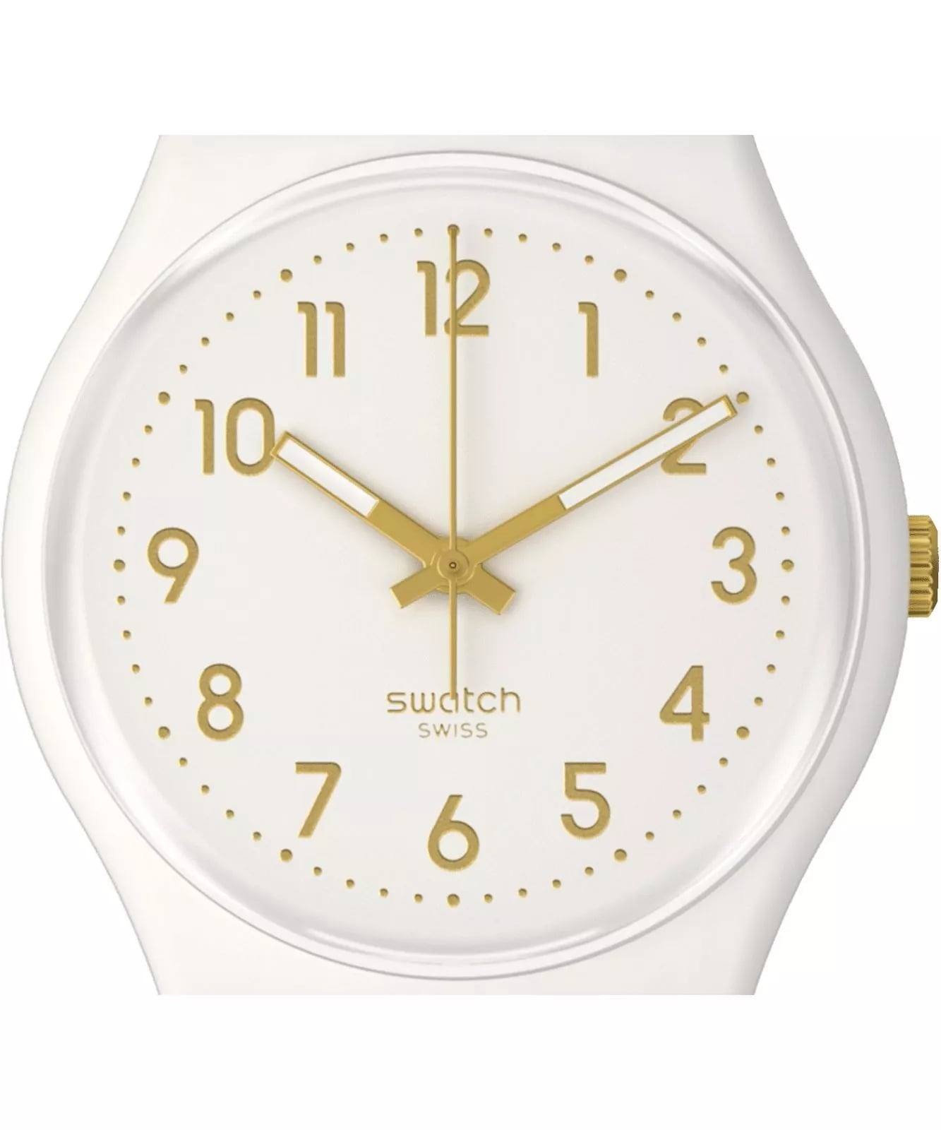 Оригинальные часы Swatch Swatch Gent Biosourced Swatch Pay! SO28W111-5300 кварцевые калибр механизма  общий вид
