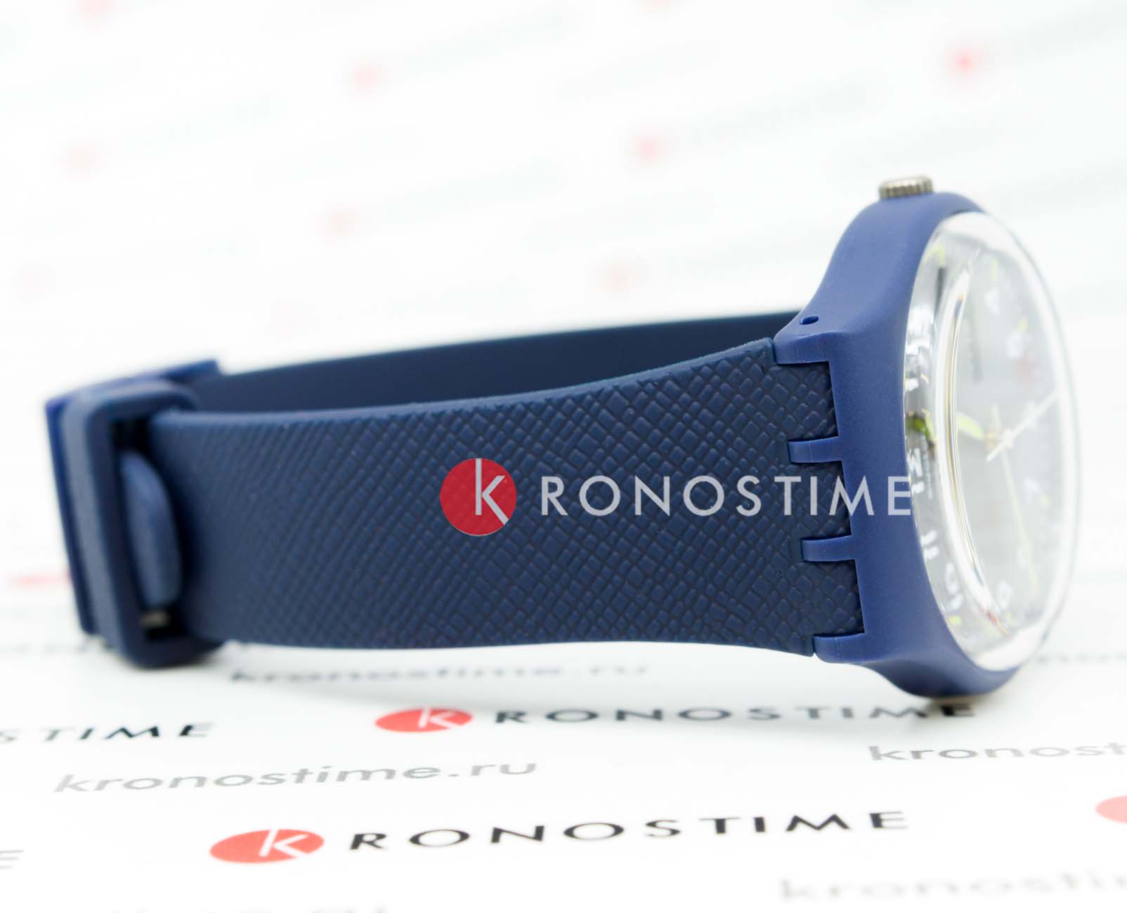 Оригинальные часы Swatch Swatch Gent Biosourced Standard SO28N702 кварцевые калибр механизма  общий вид