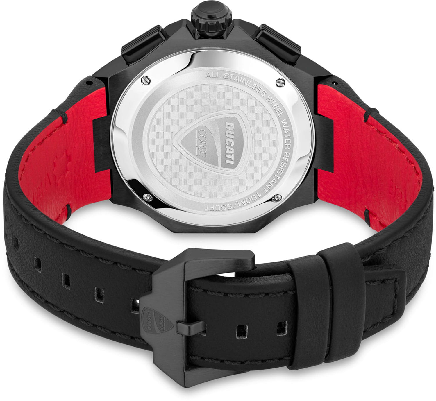 Ducati Corse Motore DTWGC2019003,  италия мужские часы на браслете кожаный боковой вид