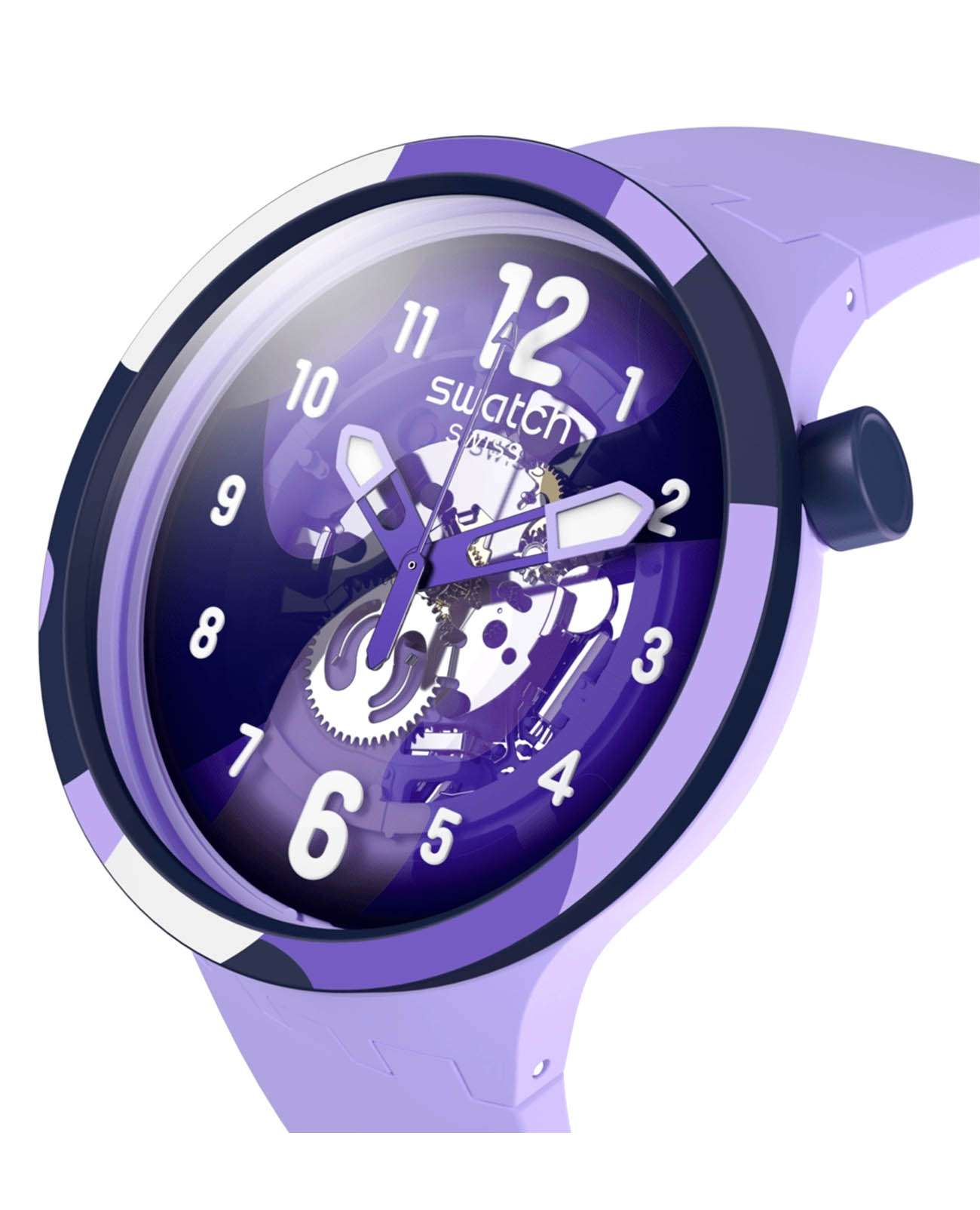 Swatch Swatch Big Bold Biosourced Standard SB05V101 , наручные мужские часы фото под углом