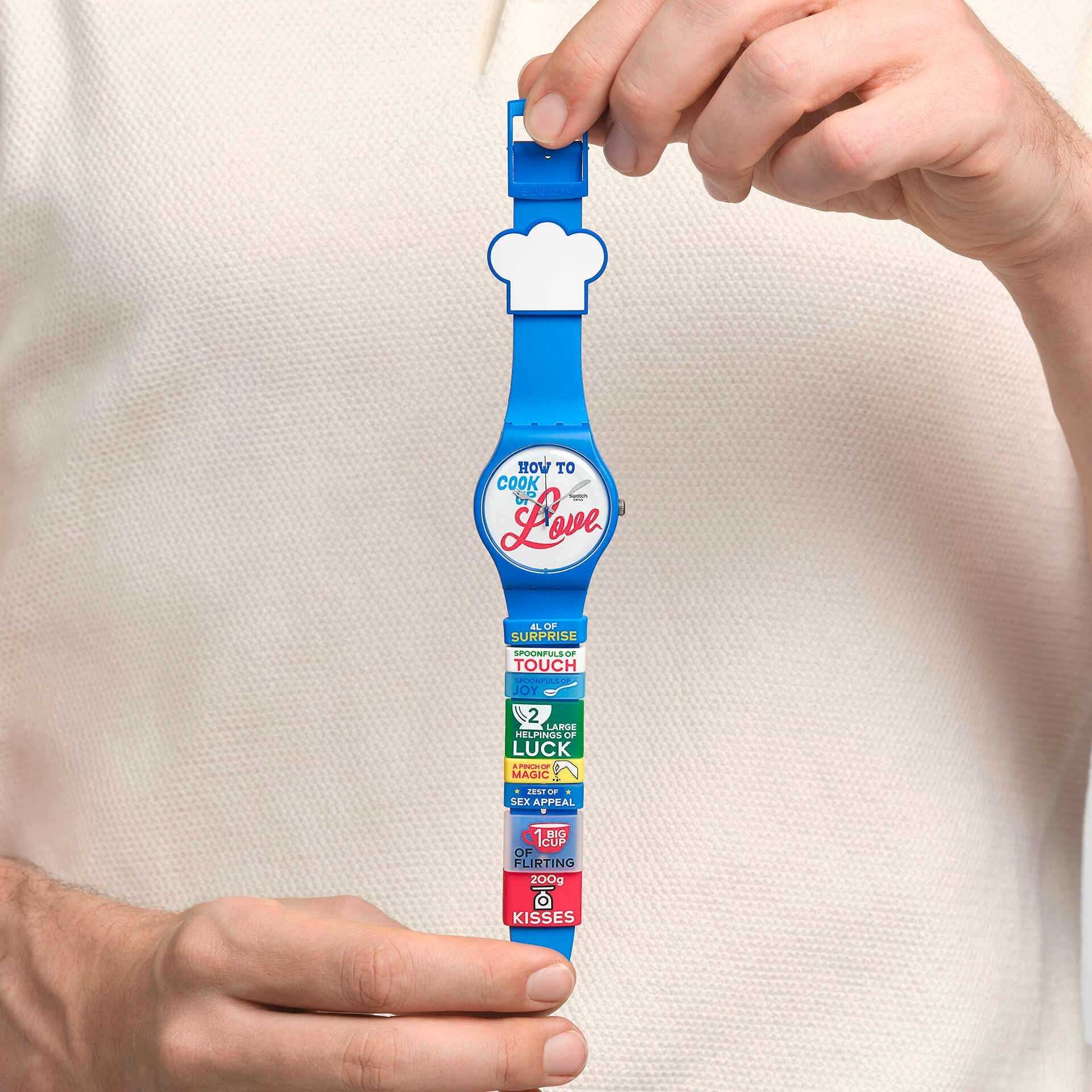 Swatch Swatch New Gent SUOZ353 женские часы белый циферблат на запястье