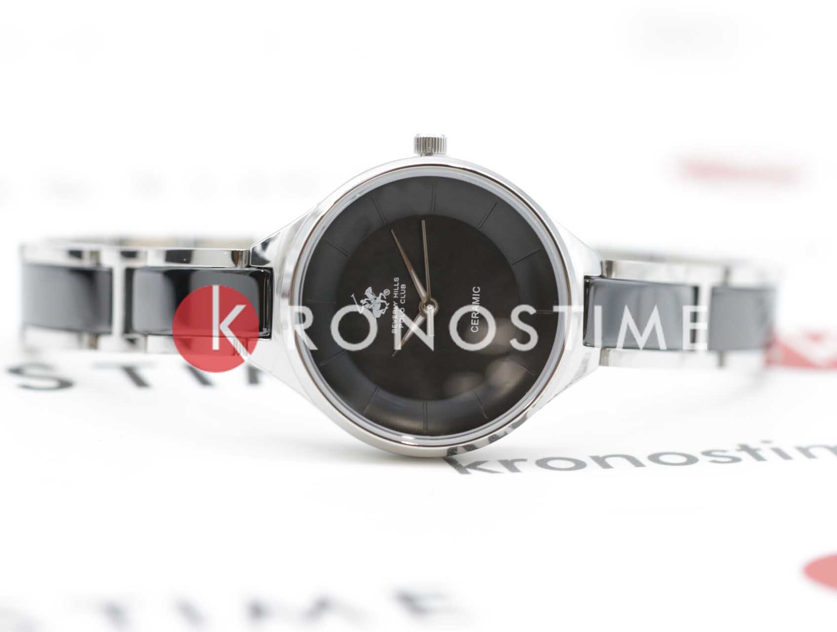 Beverly Hills Polo Club Beverly Hills Polo Club BP3706C.350,  сша женские часы на браслете сталь + керамические вставки боковой вид