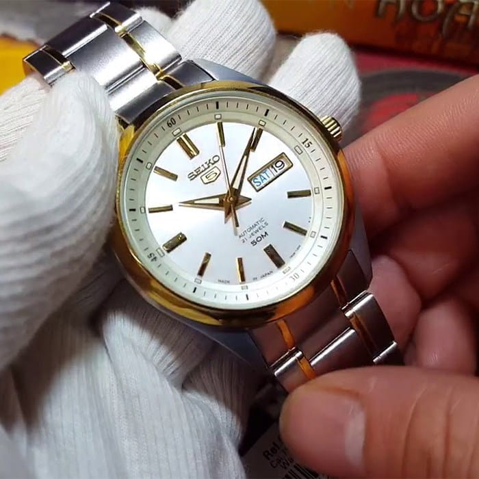 Seiko Seiko 5 Regular SNKM92J1  - задняя крышка сталь металл корпуса, япония часы