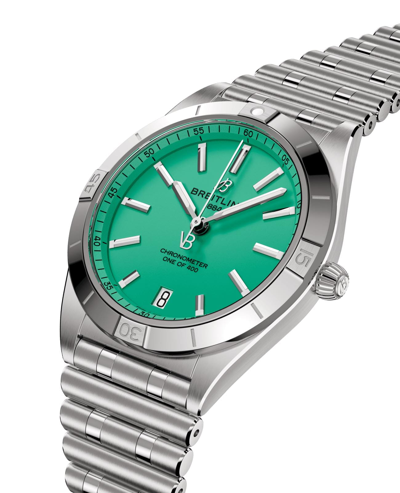 Breitling Breitling Chronomat Automatic 36 Victoria Beckham A103801A1L1A1 , наручные женские часы фото под углом