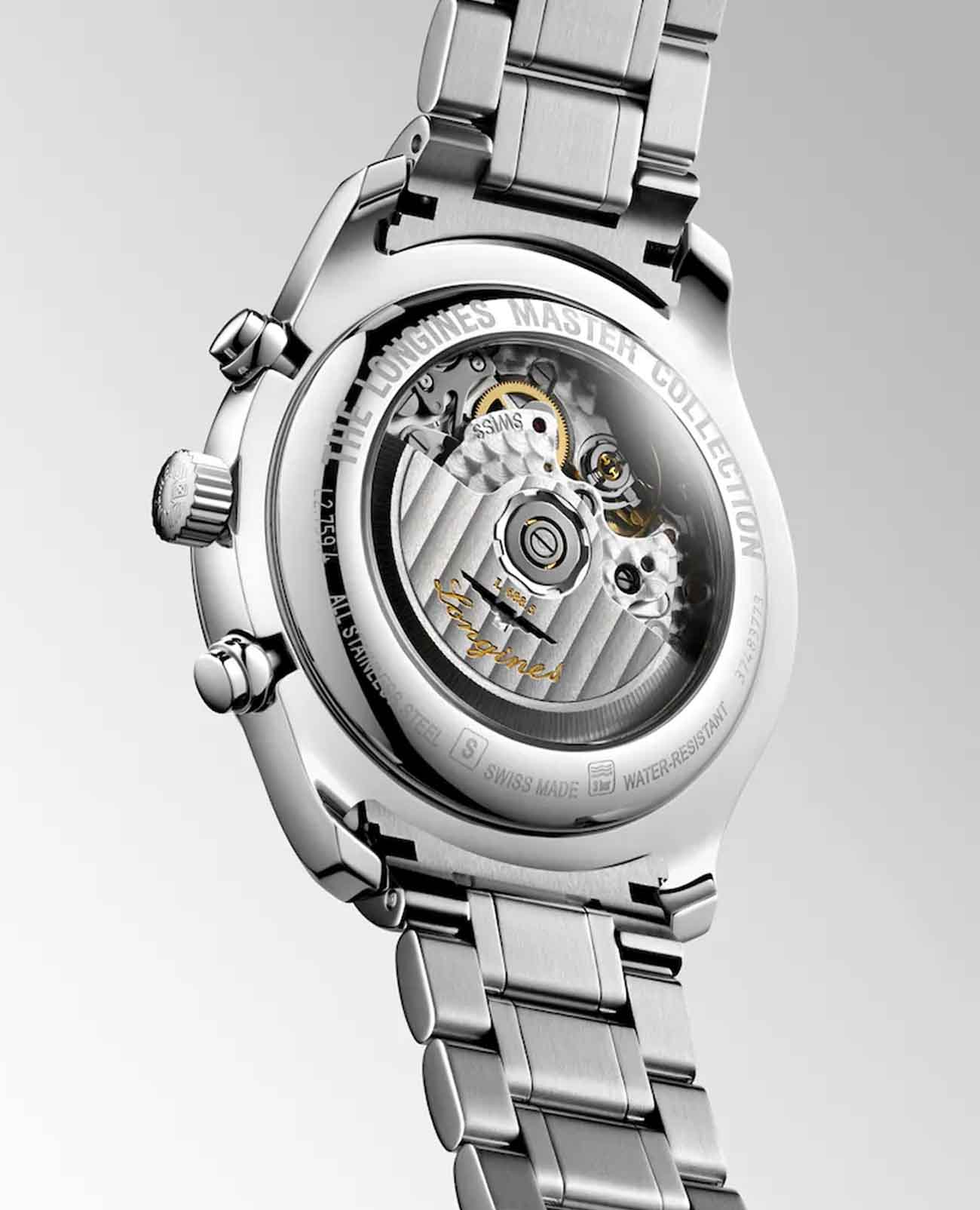 Longines Longines Master Collection L2.759.4.92.6 , наручные мужские часы фото под углом