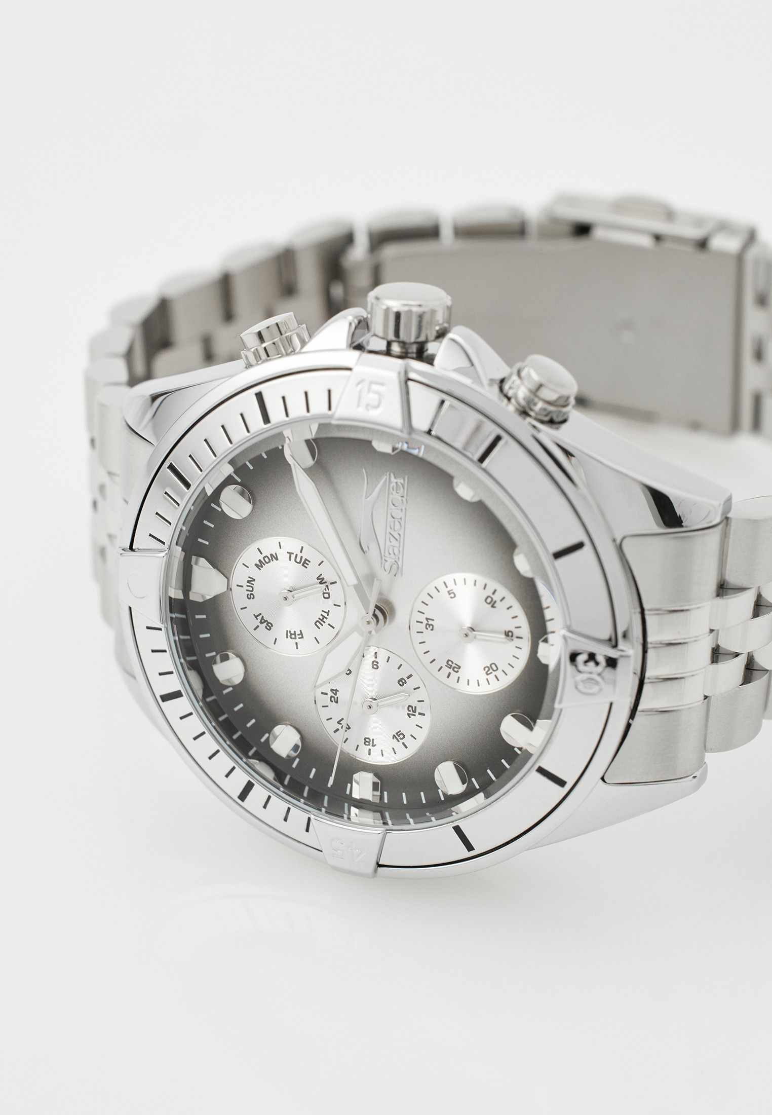 Slazenger Slazenger SL.09.2227.2.01,  англия мужские часы на браслете нержавеющая сталь боковой вид