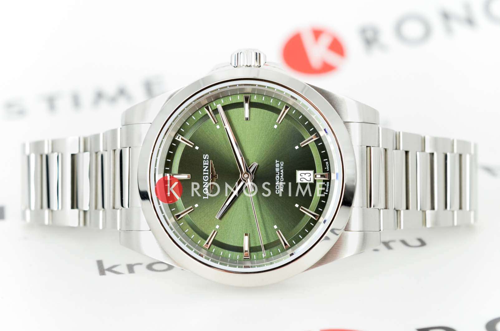 Longines Longines Conquest L3.720.4.02.6 , наручные женские часы фото под углом