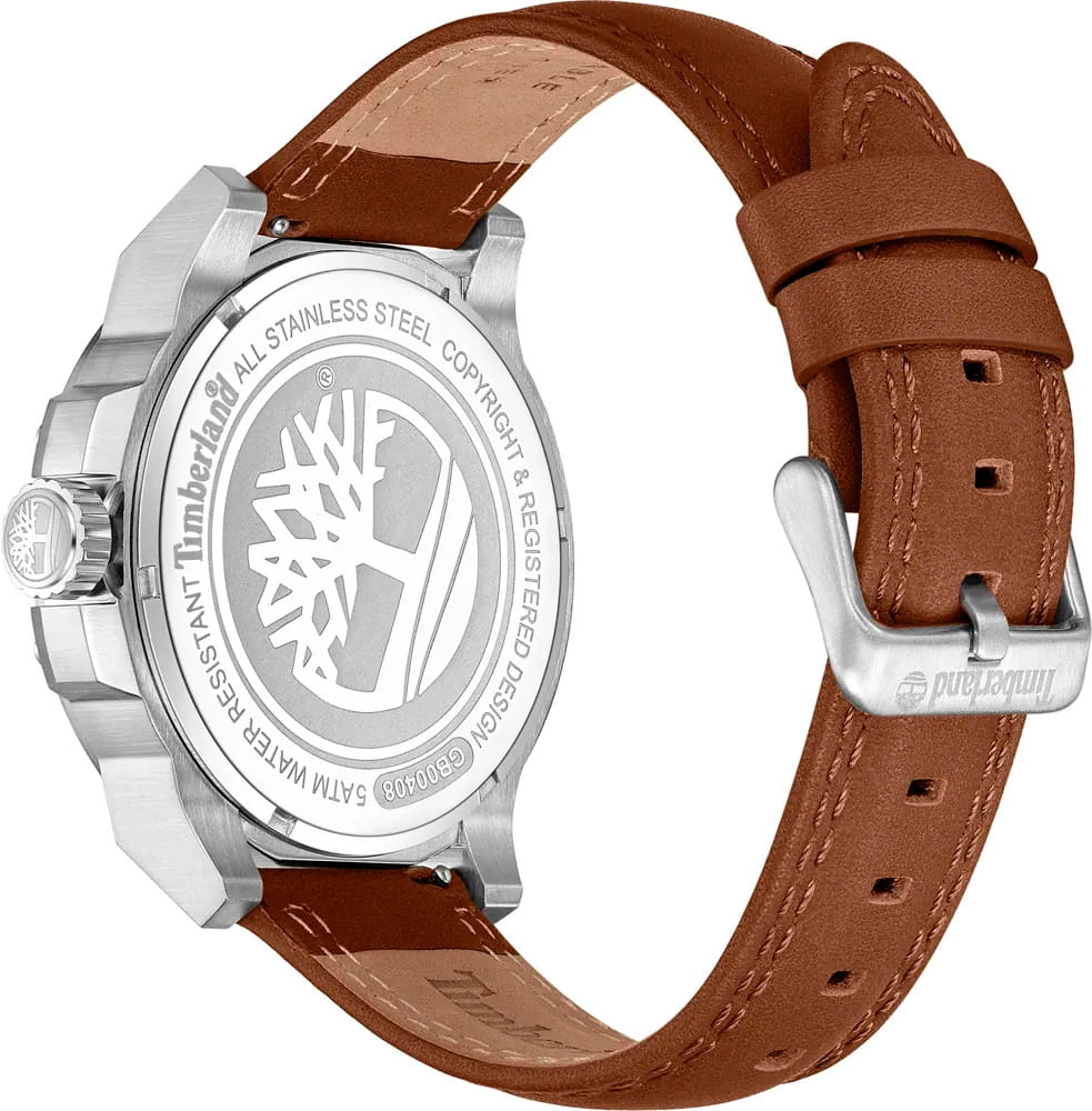 Timberland Timberland Canfield TDWGB0040801,  сша мужские часы на браслете кожаный боковой вид