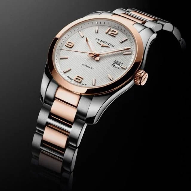 Longines Longines Conquest Collection L2.785.5.76.7 , наручные мужские часы фото под углом