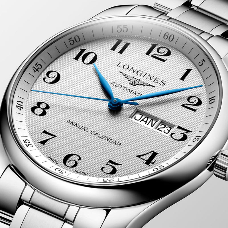 Longines Longines Master Collection L2.920.4.78.6, master collection швейцария мужские часы на браслете нержавеющая сталь боковой вид