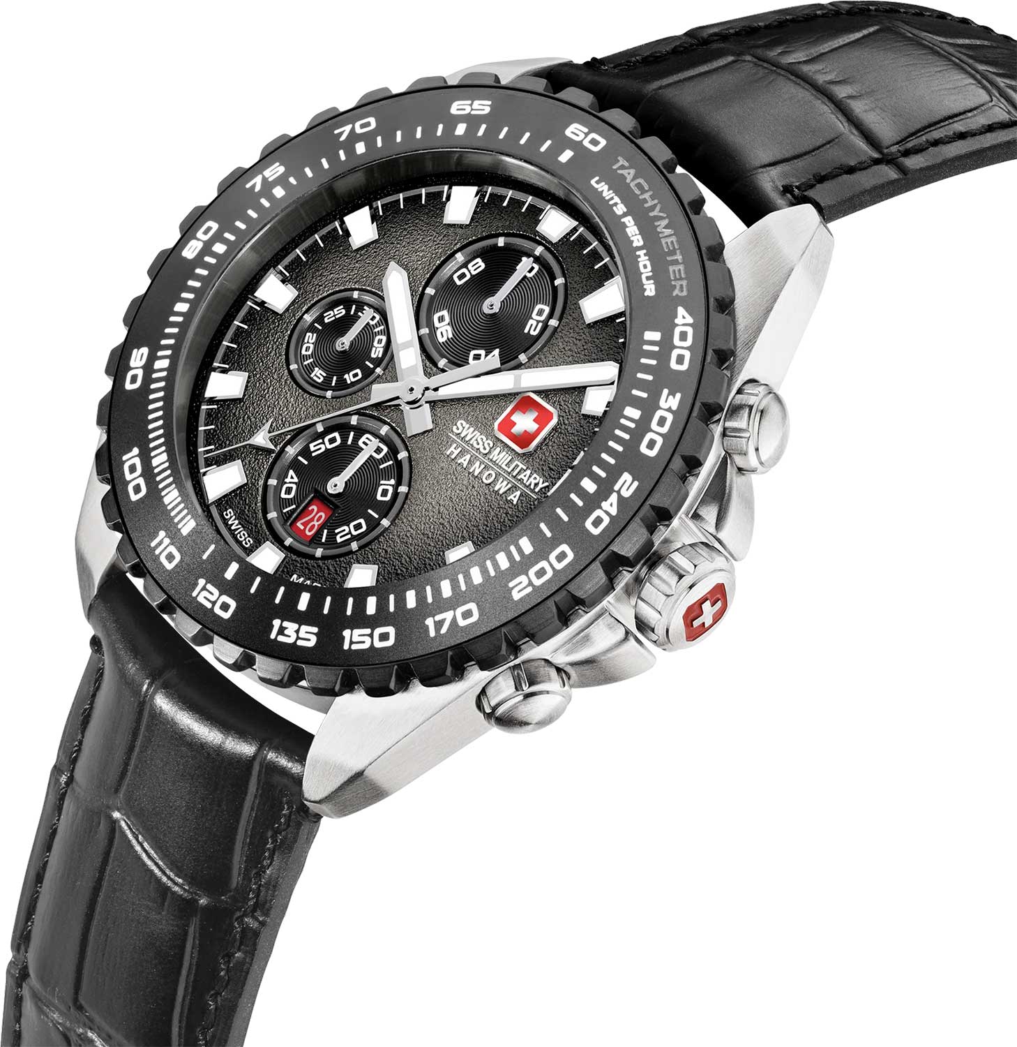 Swiss Military Hanowa Swiss Military Hanowa Stone Marten SMWGC0001830 , наручные мужские часы фото под углом