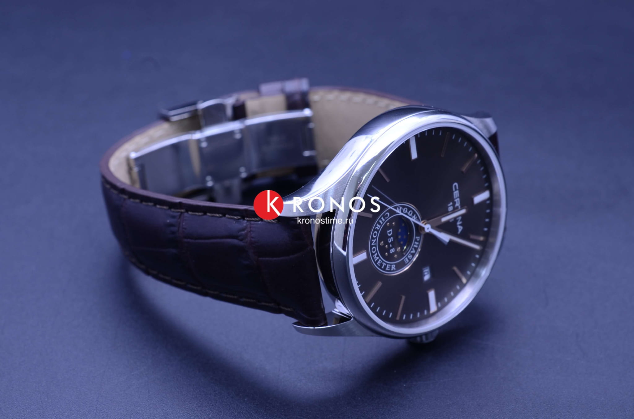 Certina Certina DS-8 Moon Phase C033.457.16.081.00  наручные часы, вид спереди