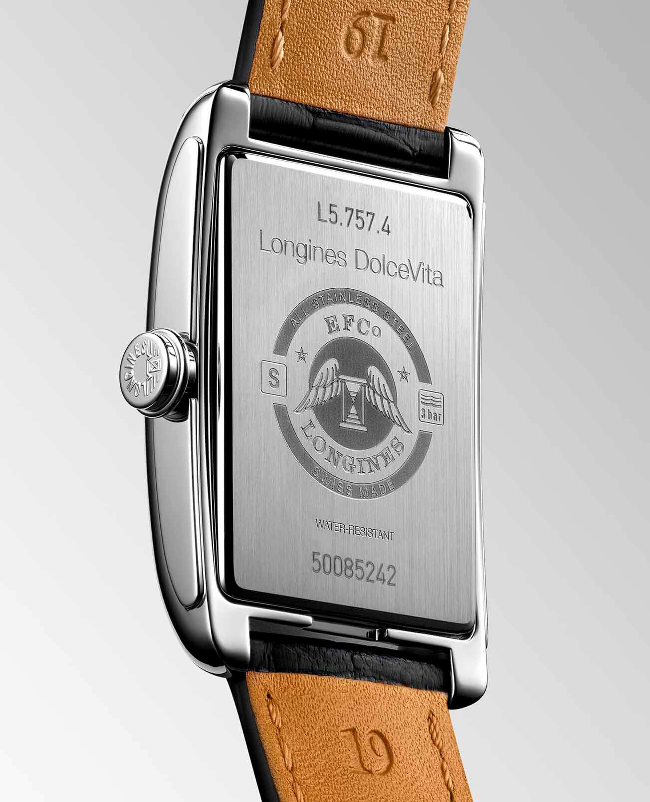 Longines Longines DolceVita L5.757.4.71.0 , наручные женские часы фото под углом