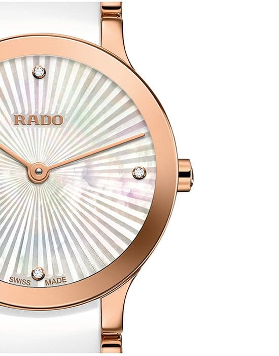 Rado Rado Centrix Diamonds R30186902 , наручные женские часы фото под углом