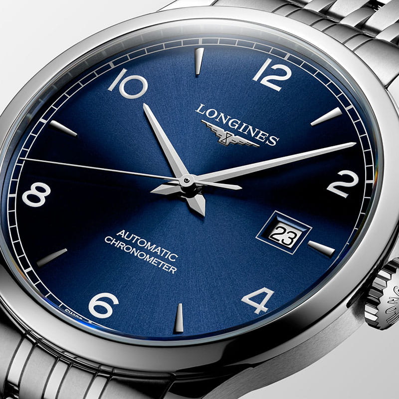 Оригинальные часы Longines Longines Record Collection L2.821.4.96.6 механические калибр механизма l888.4 общий вид