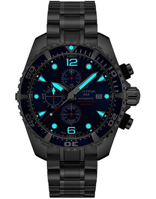 Certina Certina DS Action Diver Chronograph Automatic C032.427.11.041.00 DS Action, наручные мужские часы фото под углом